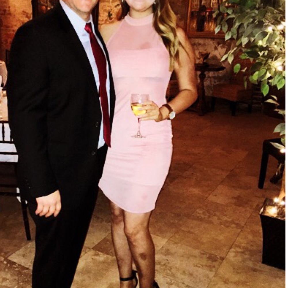 Nude Bodycon Dress